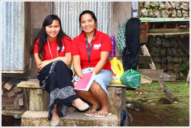 Medical Missionaries in their new post in Mayoyao.